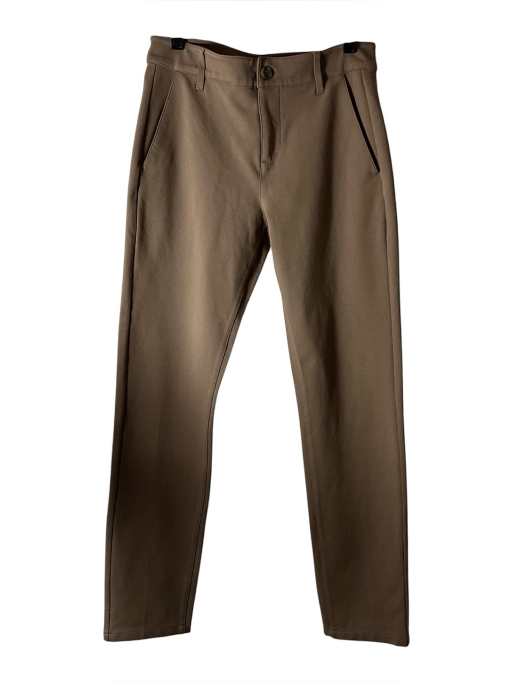 PAIGE Men's Stafford Trouser slim fit bronze birch transcend knit Pants 29
